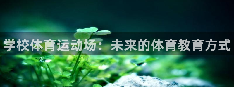 米兰体育网页版：学校体育运动场：未来的体育教育方式